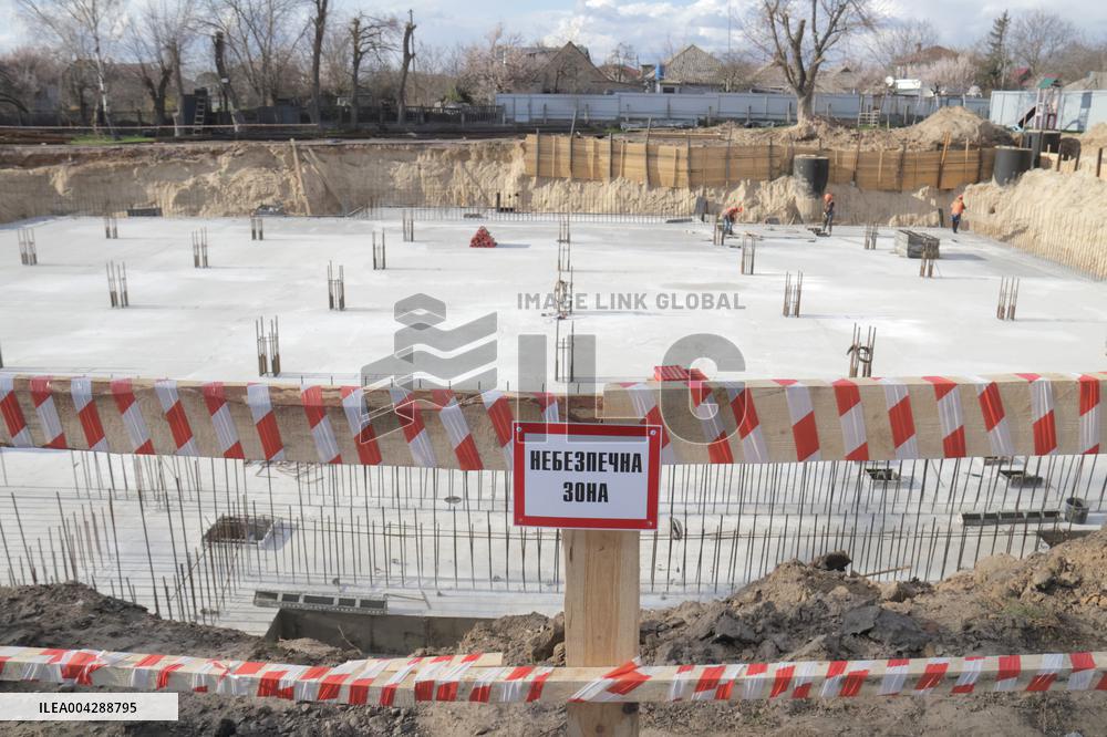 Ukrainian and Belgian FMs visit Baryshivka Lyceum in Kyiv region