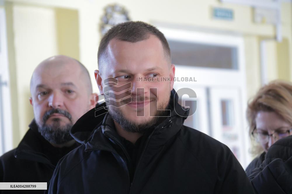 Ukrainian and Belgian FMs visit Baryshivka Lyceum in Kyiv region