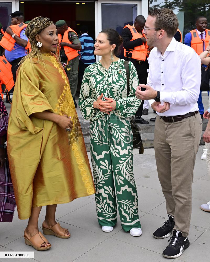 CROWN PRINCESS VICTORIA IN NIGERIA