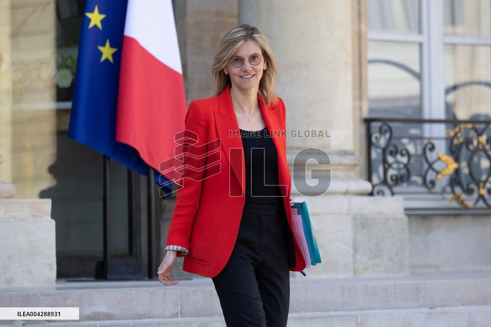 Cabinet meeting at the Elysee Palace - Paris RL