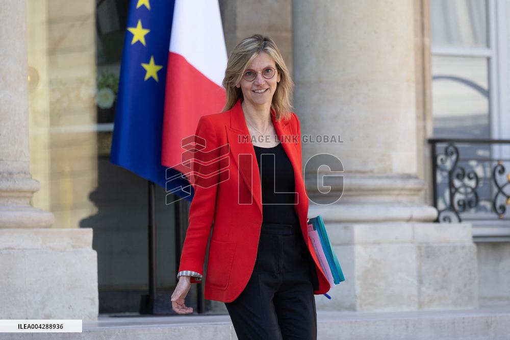 Cabinet meeting at the Elysee Palace - Paris RL