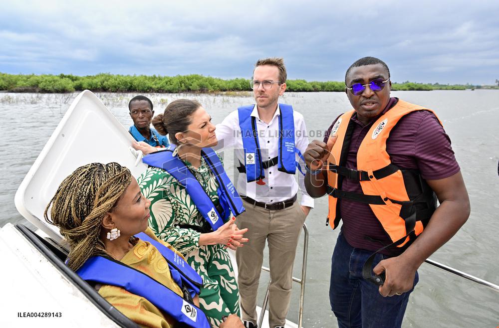 CROWN PRINCESS VICTORIA IN NIGERIA