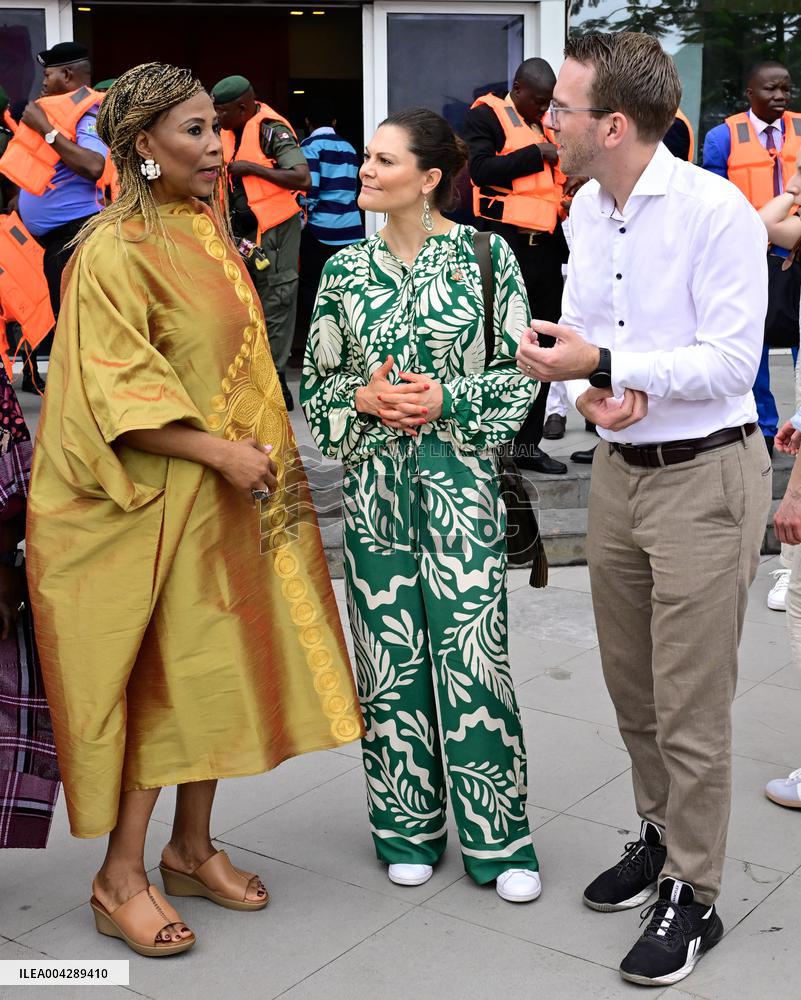 CROWN PRINCESS VICTORIA IN NIGERIA