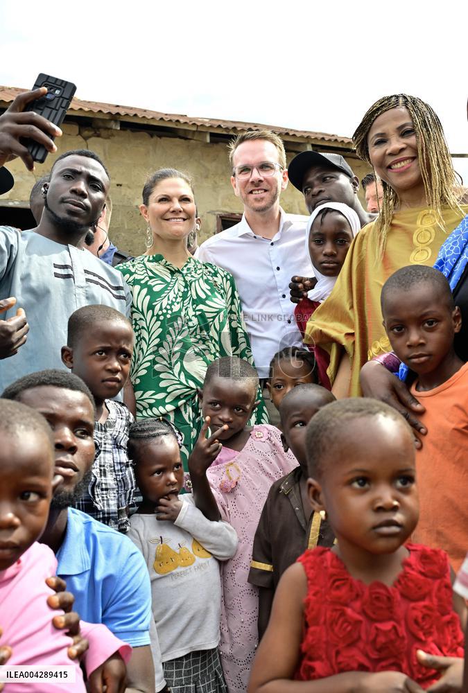 CROWN PRINCESS VICTORIA IN NIGERIA