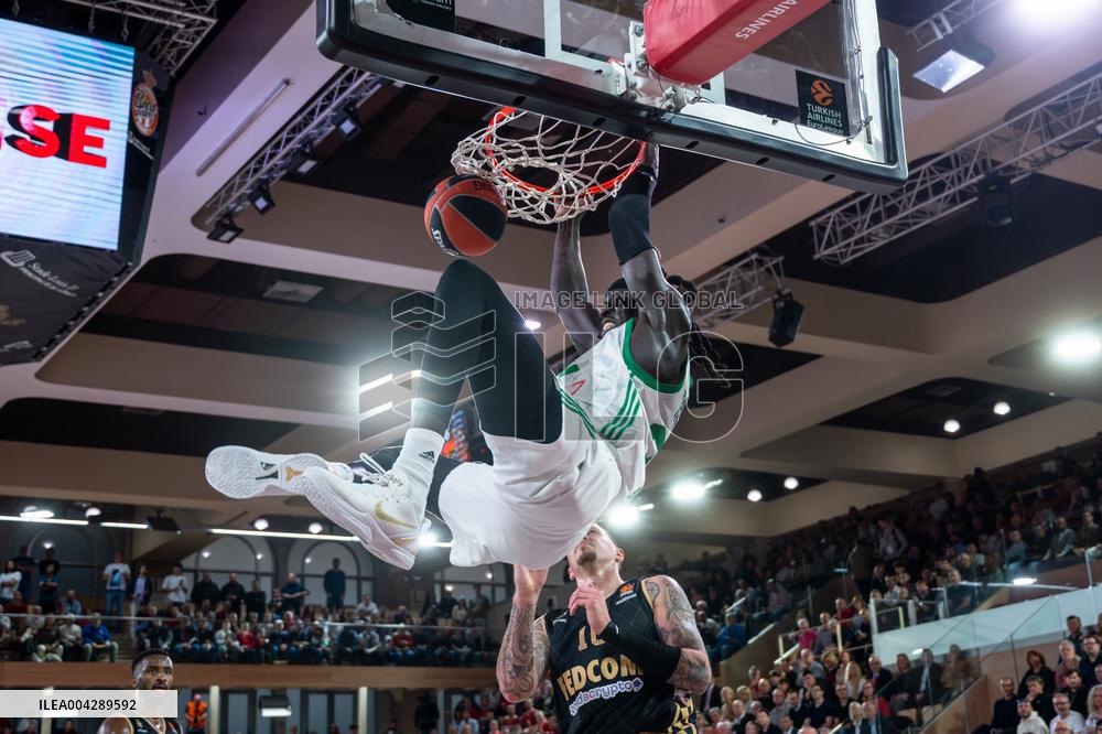 Turkish Airlines Euroleague - Monaco v Panathinaikos