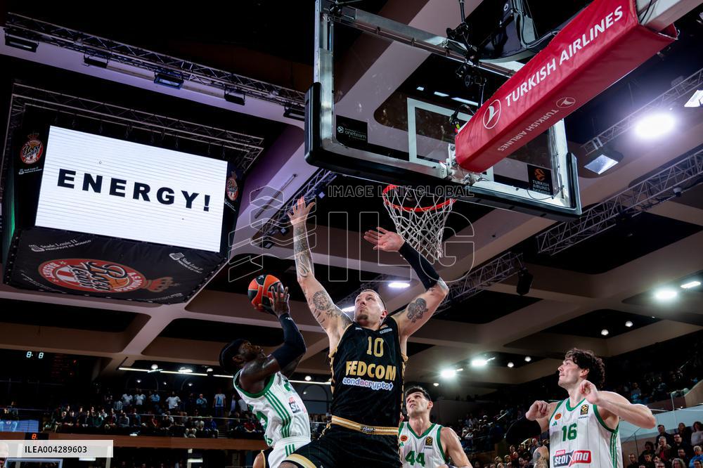 Turkish Airlines Euroleague - Monaco v Panathinaikos