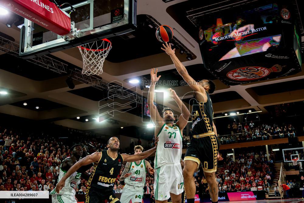 Turkish Airlines Euroleague - Monaco v Panathinaikos