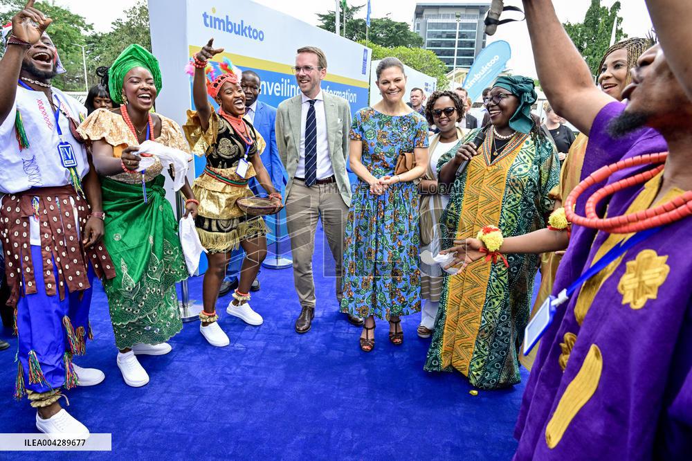CROWN PRINCESS VICTORIA IN NIGERIA