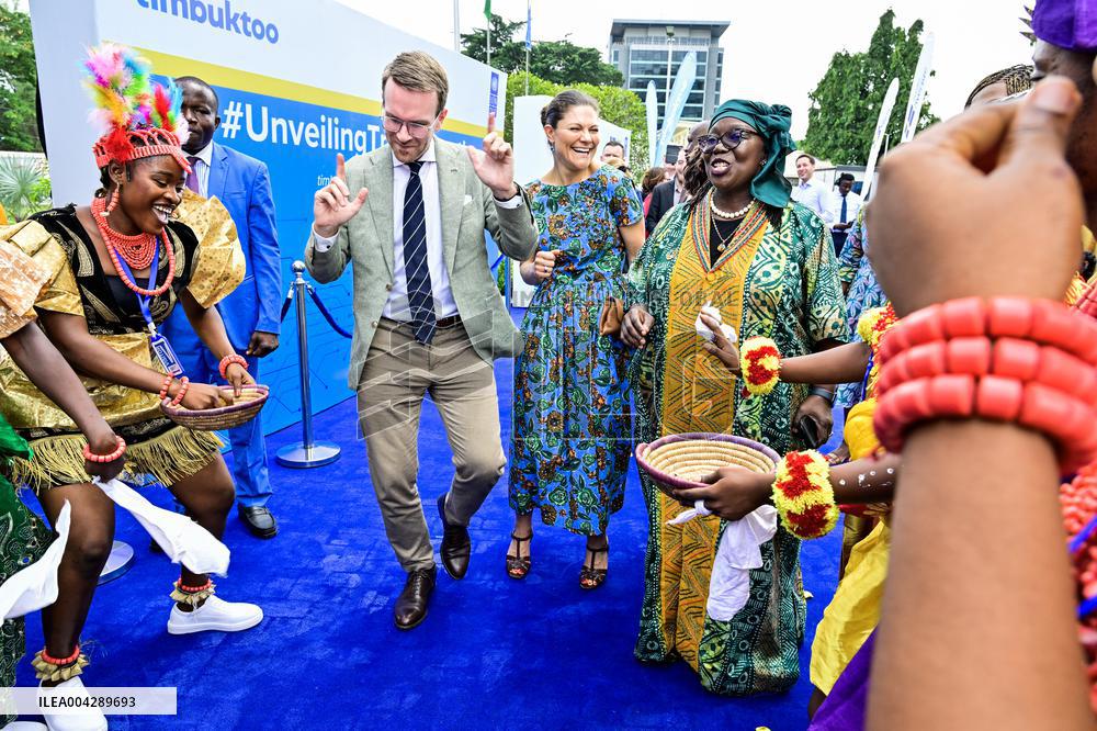 CROWN PRINCESS VICTORIA IN NIGERIA