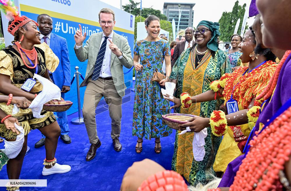 CROWN PRINCESS VICTORIA IN NIGERIA