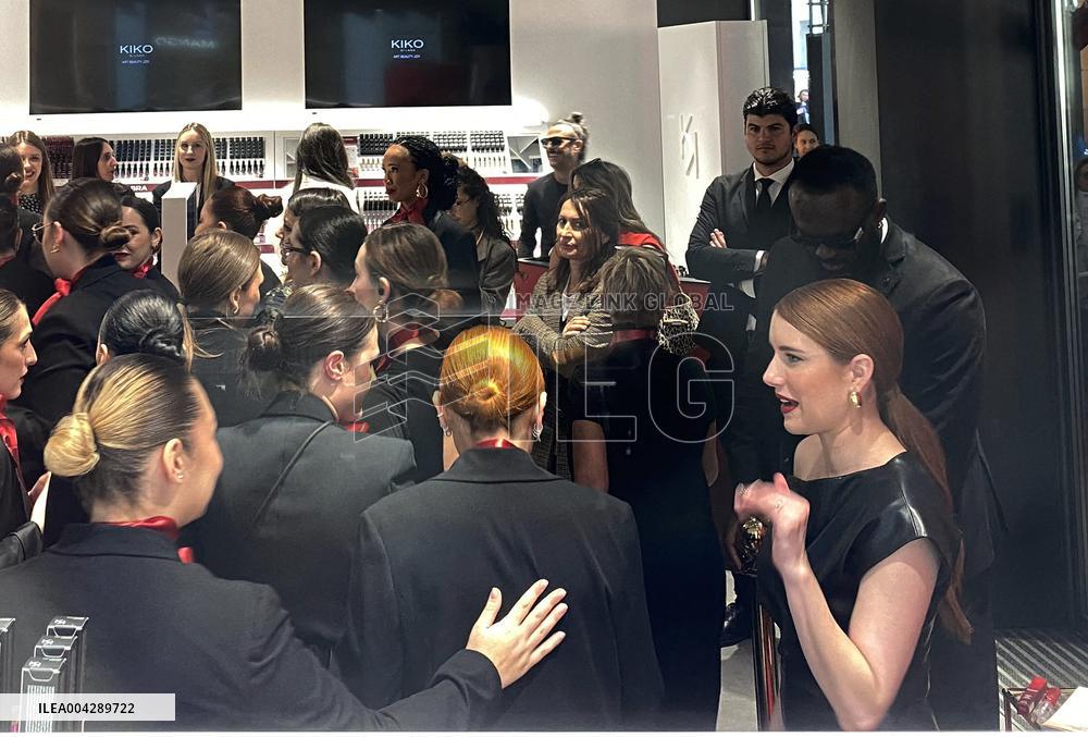 Emma Roberts Special Guest To Kiko Milano - Milan