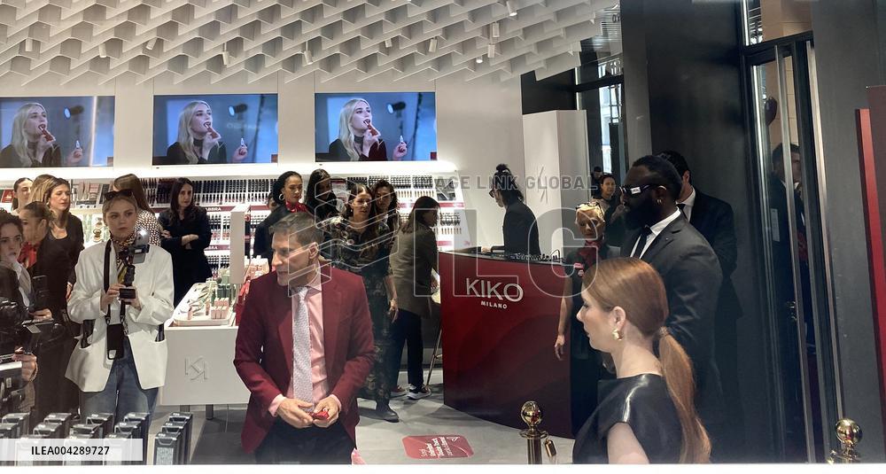 Emma Roberts Special Guest To Kiko Milano - Milan
