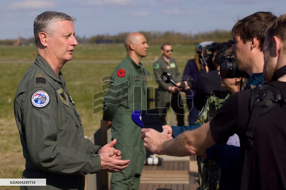NATO Launches Air Drill Ramstein Flag 25 - Netherlaands