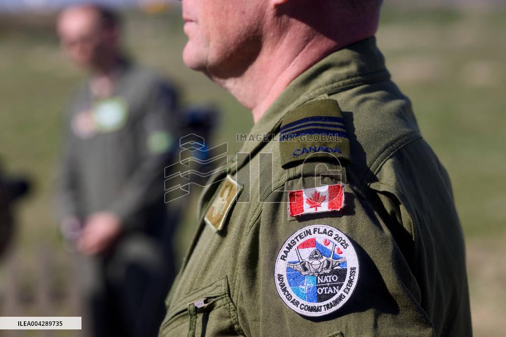 NATO Launches Air Drill Ramstein Flag 25 - Netherlaands