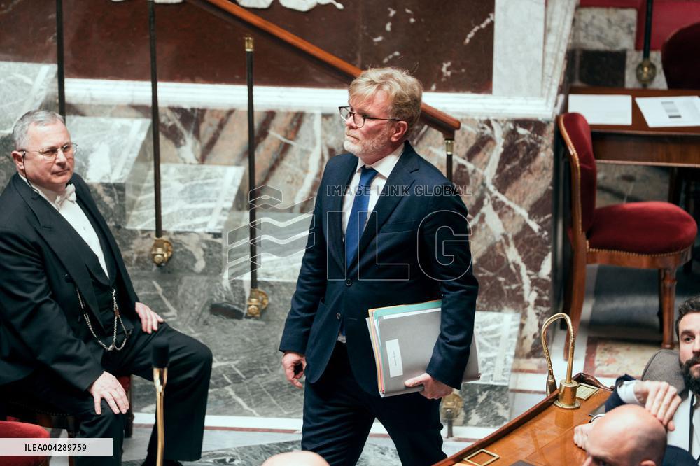 Questions To The Government at National Assembly - Paris AJ