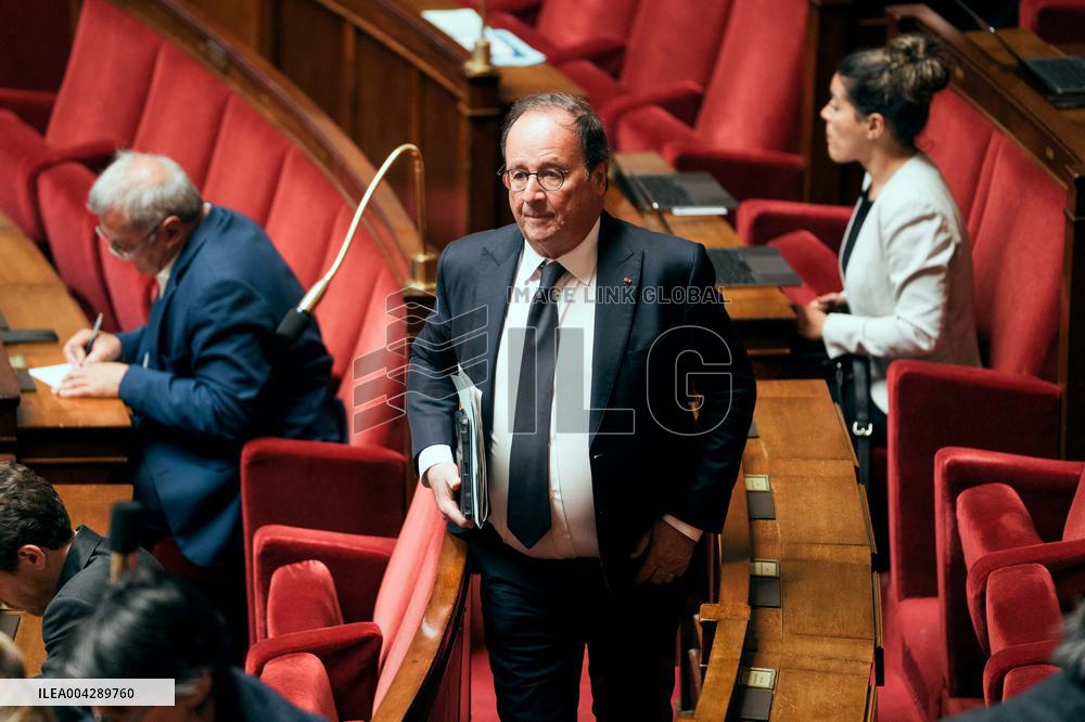 Questions To The Government at National Assembly - Paris AJ