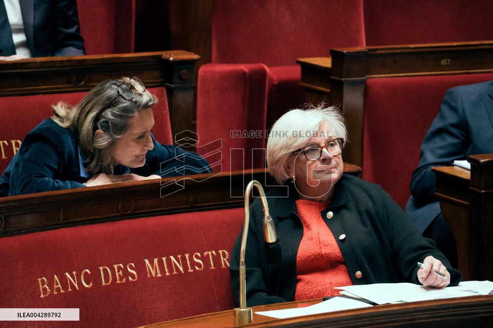 Questions To The Government at National Assembly - Paris AJ