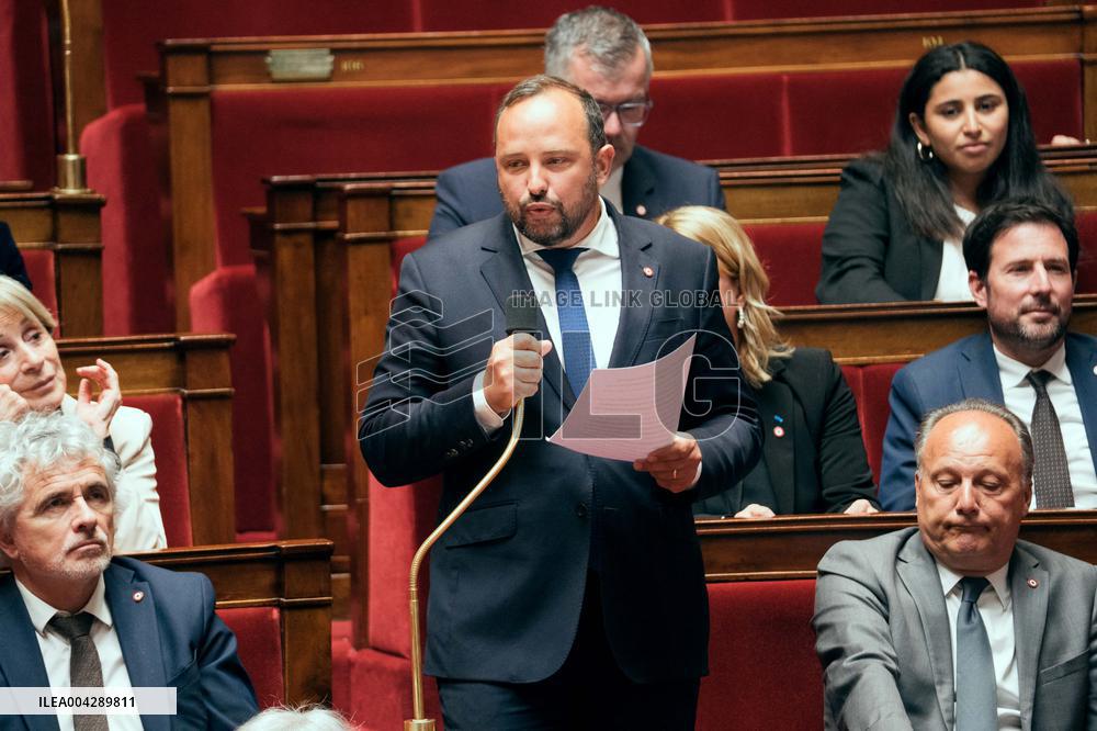 Questions To The Government at National Assembly - Paris AJ