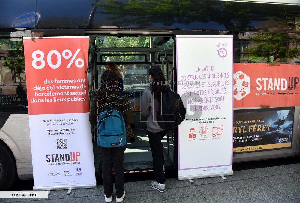 Stand Up against street and transport harassment by L’Oreal and RATP