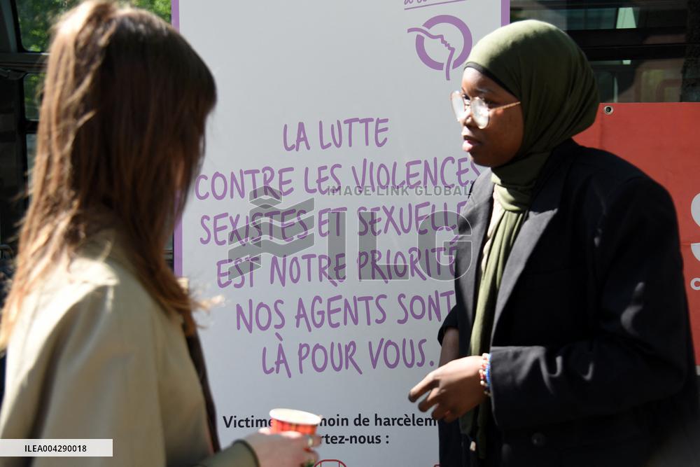 Stand Up against street and transport harassment by L’Oreal and RATP