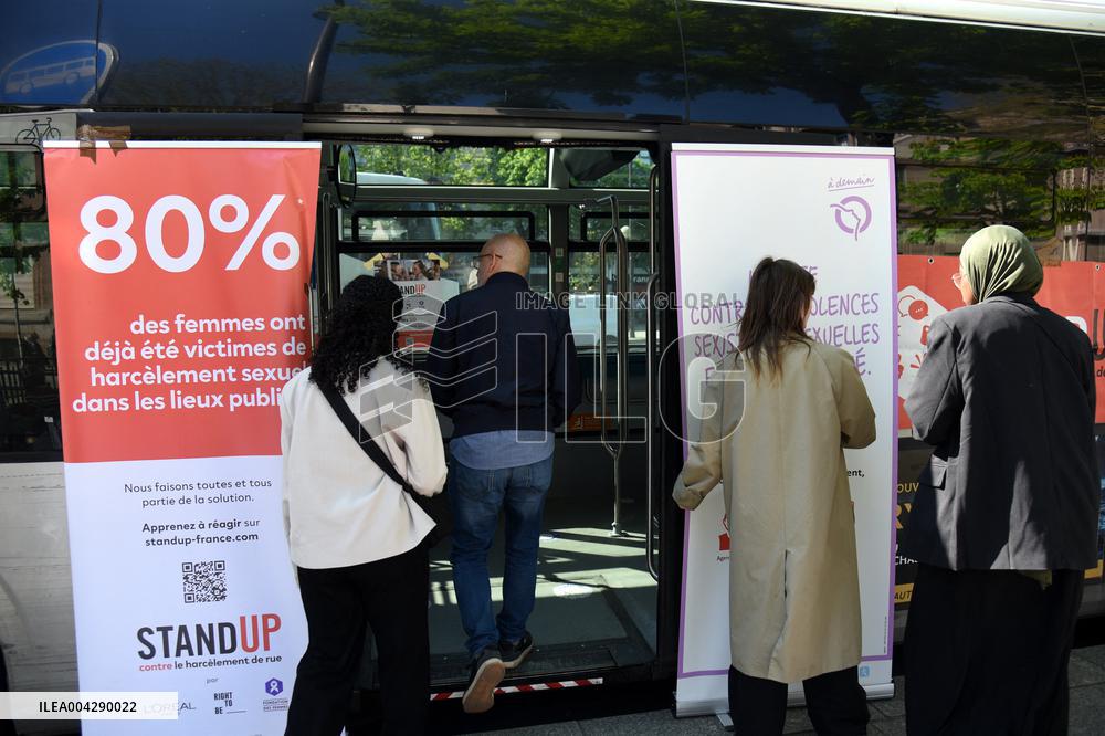 Stand Up against street and transport harassment by L’Oreal and RATP
