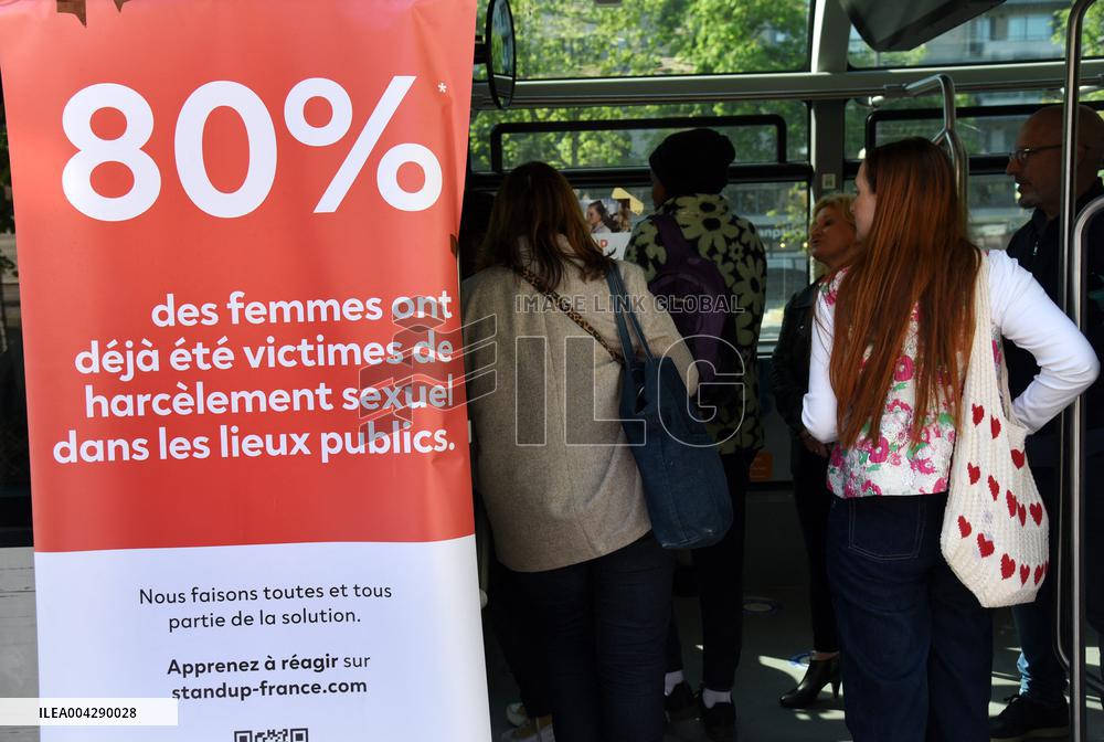 Stand Up against street and transport harassment by L’Oreal and RATP