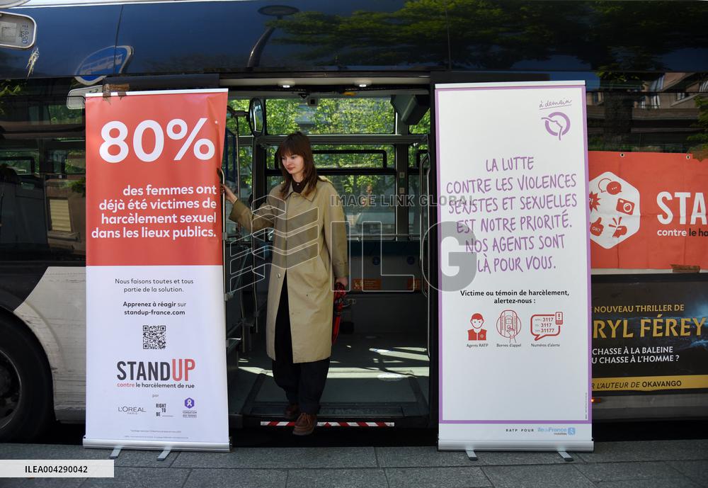 Stand Up against street and transport harassment by L’Oreal and RATP
