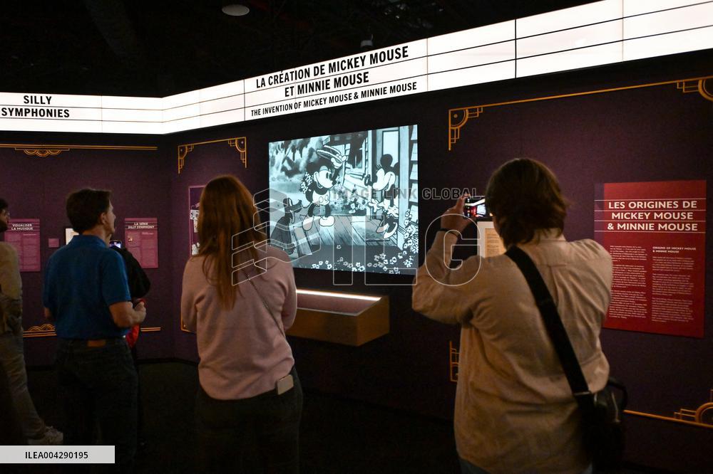 Disney 100 exhibition in Paris - FA