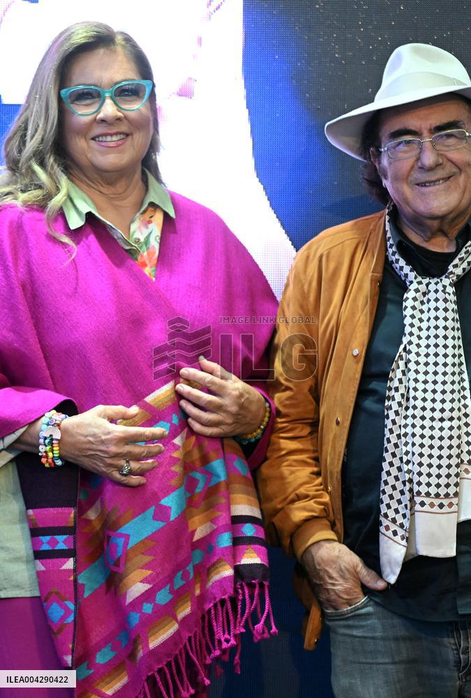 Al Bano and Romina Power Present Their Next Tour - Madrid