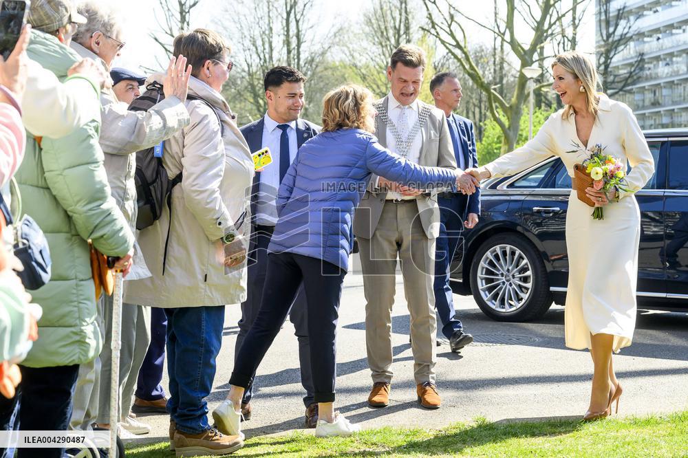 Queen Maxima Visits Heerlen - Netherlands