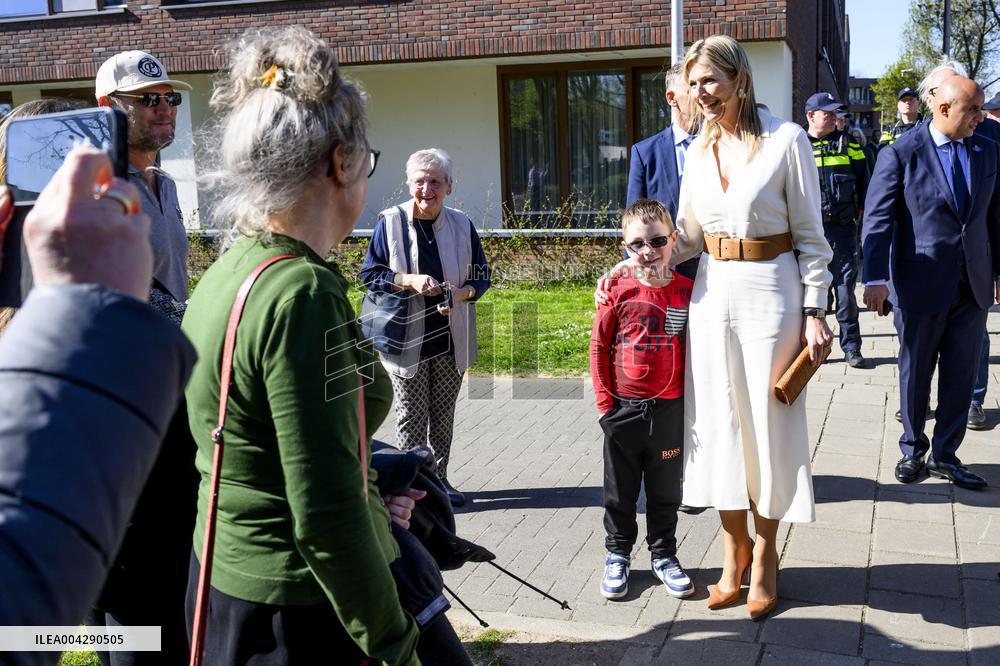 Queen Maxima Visits Heerlen - Netherlands