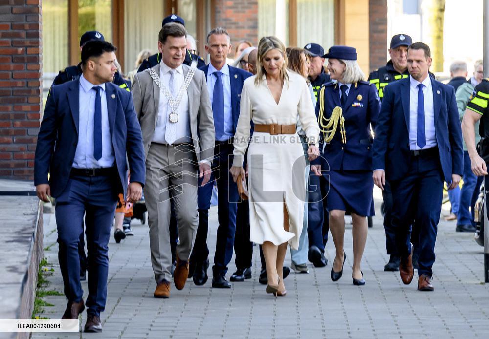 Queen Maxima Visits Heerlen - Netherlands