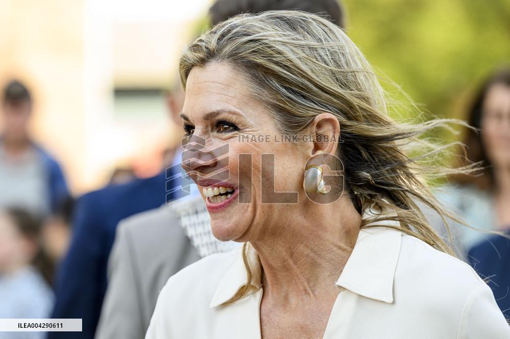 Queen Maxima Visits Heerlen - Netherlands