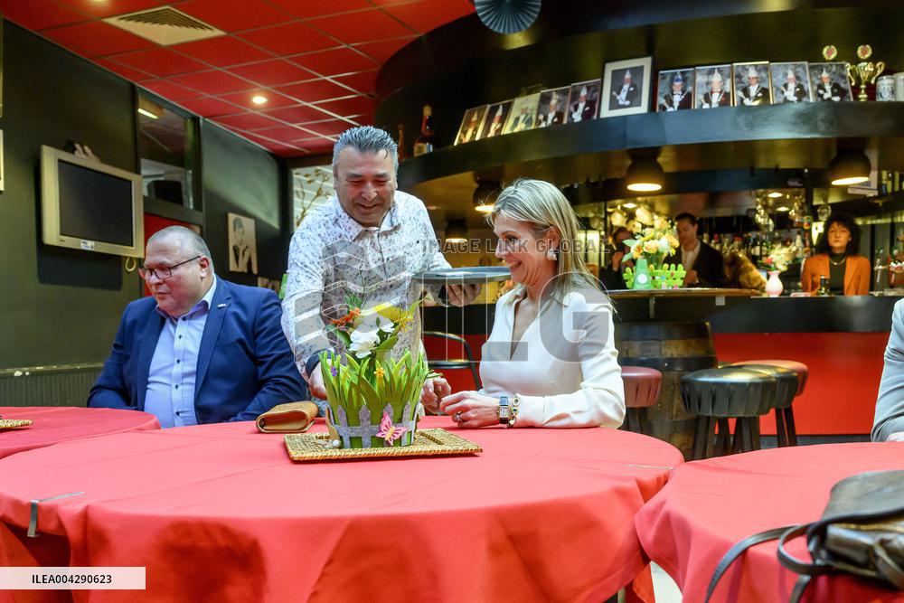 Queen Maxima Visits Heerlen - Netherlands