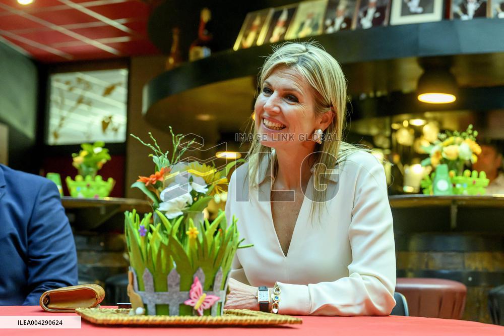 Queen Maxima Visits Heerlen - Netherlands