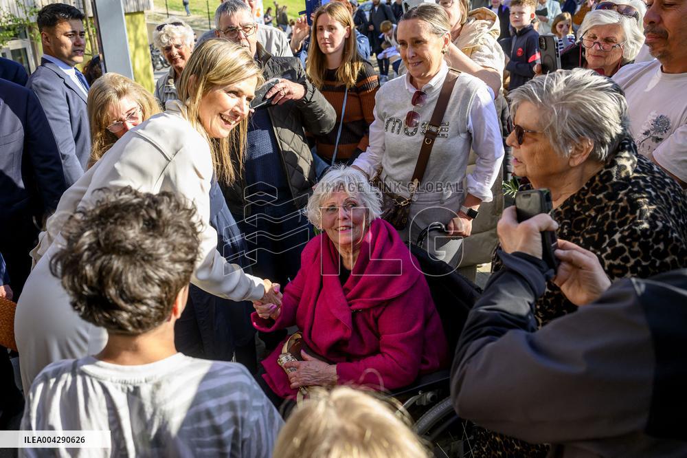 Queen Maxima Visits Heerlen - Netherlands