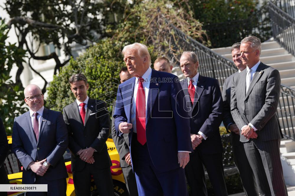 Trump with Racing Champions