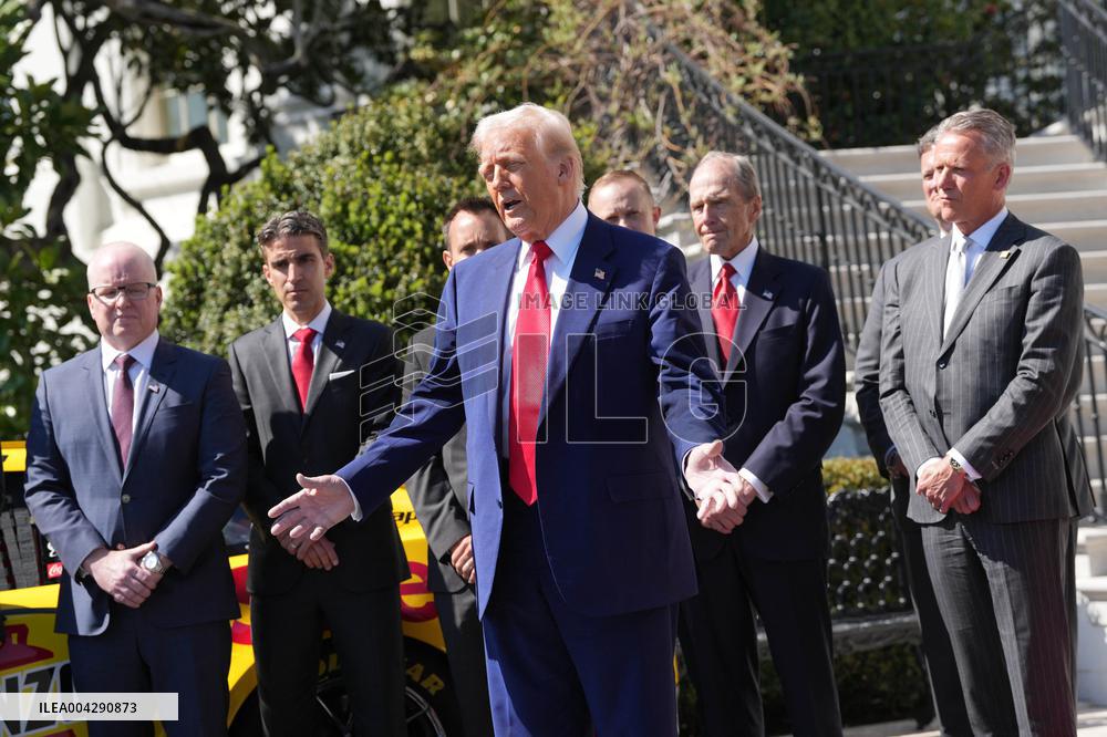 Trump with Racing Champions
