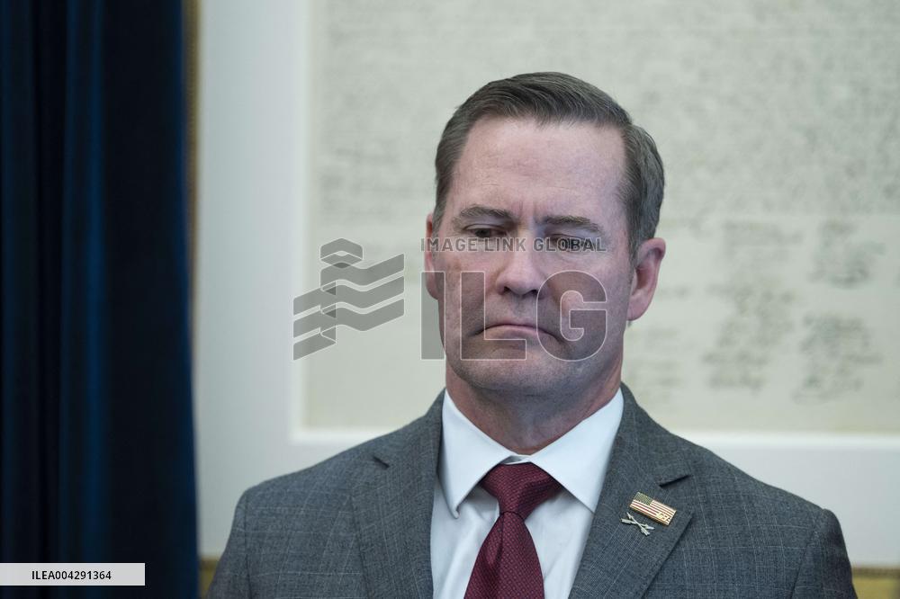 President Donald J Trump signs executive orders proclamations