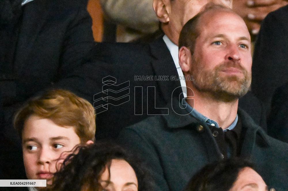 Champions League PSG vs Aston Villa FC - Price William of Wales - FA