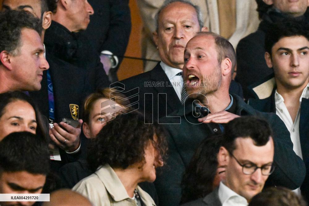 Champions League PSG vs Aston Villa FC - Price William of Wales - FA