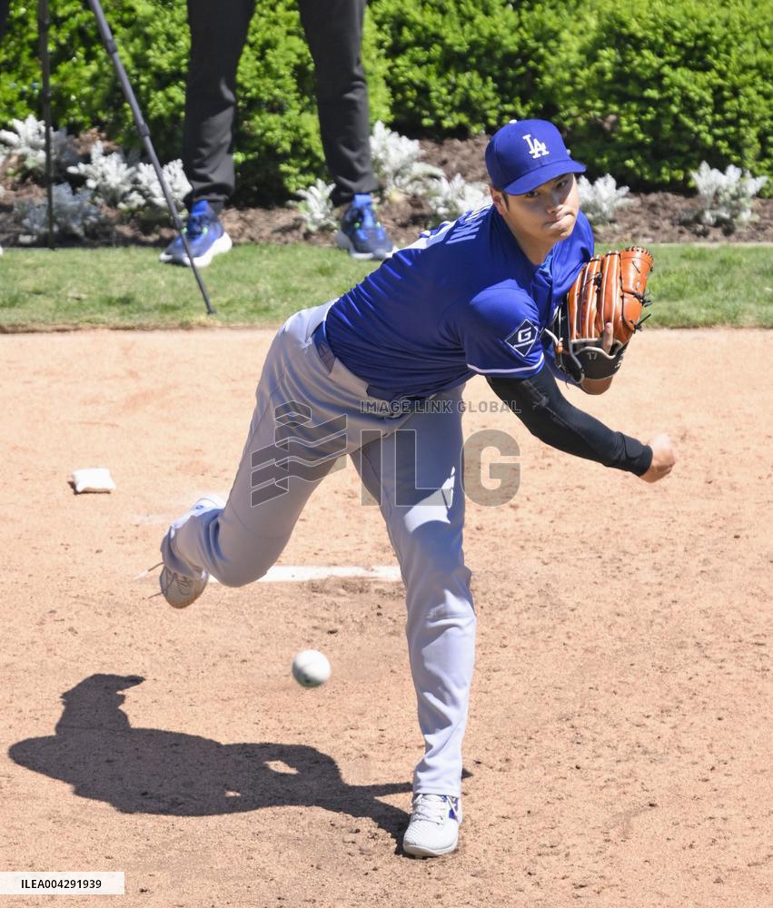 Baseball: Dodgers' Shohei Ohtani
