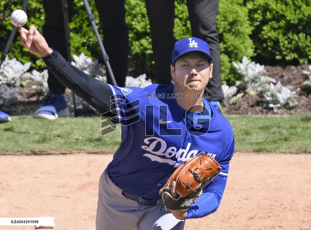 Baseball: Dodgers' Shohei Ohtani