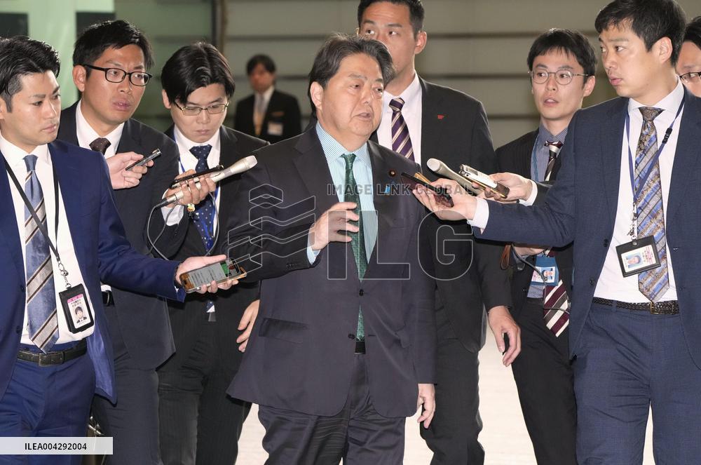 Japan gov't top spokesman Hayashi