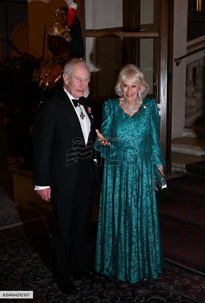 State Banquet For Charles III And Camilla - Rome