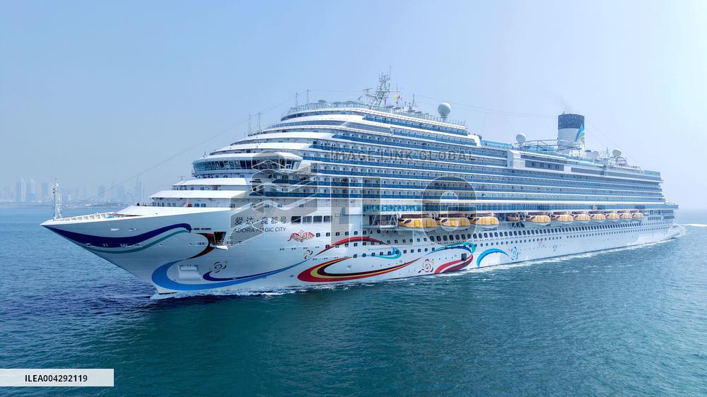 China First Domestically Built Large Cruise Ship