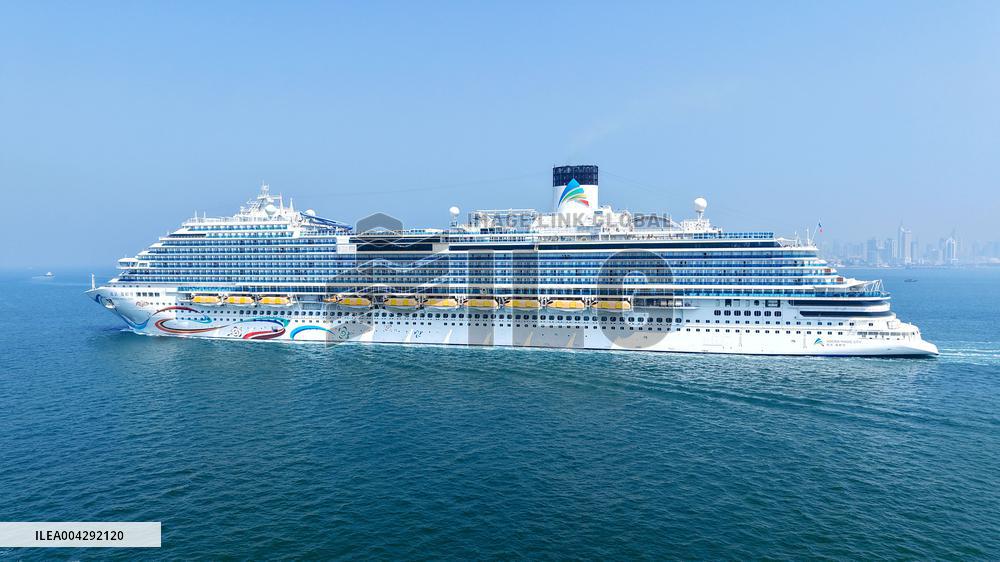 China First Domestically Built Large Cruise Ship