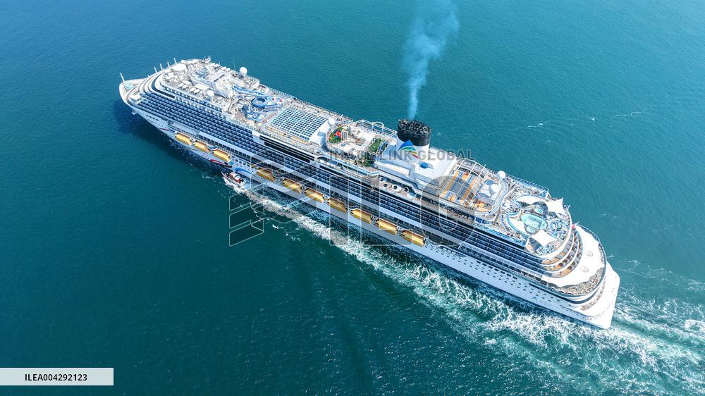 China First Domestically Built Large Cruise Ship