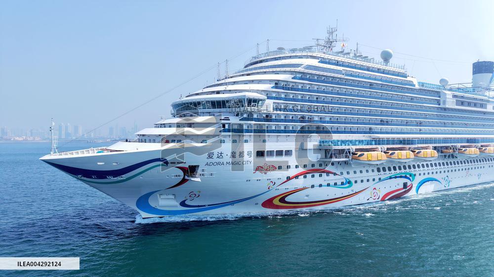 China First Domestically Built Large Cruise Ship