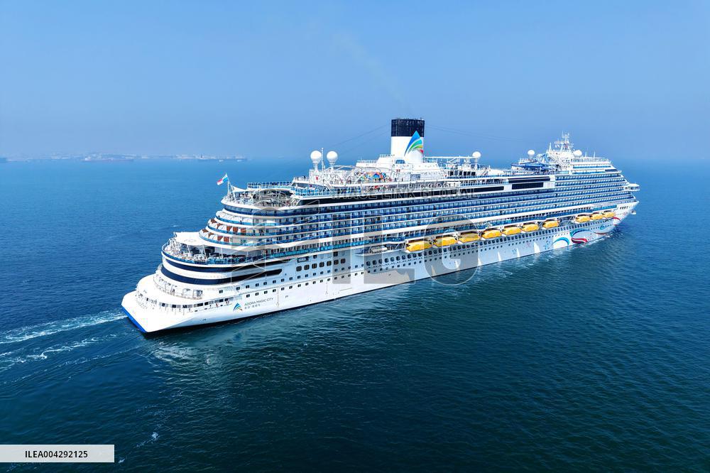 China First Domestically Built Large Cruise Ship